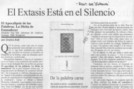 El éxtasis está en el silencio