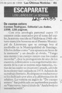 De cuerpo entero  [artículo].