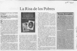 La risa de los pobres  [artículo] Rodrigo Cánovas.