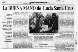 La buena mano de Lucía Santa Cruz  [artículo] Ying y Yang.