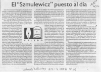 El "Szmulewiczz" puesto al día