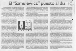 El "Szmulewiczz" puesto al día