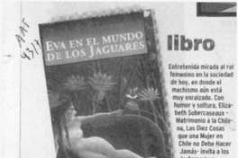 Eva en el mundo de los jaguares  [artículo].