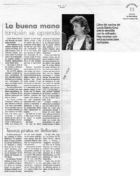 La Buena mano también se aprende  [artículo].