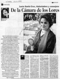 De la Cámara de los Lores a las recetas de cocina