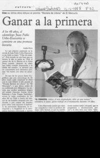 Ganar a la primera  [artículo] Angélica Rivera.