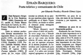 Efraín Barquero