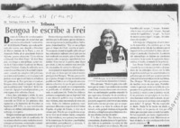 Bengoa le escribe a Frai  [artículo] Antonio J. Salgado.