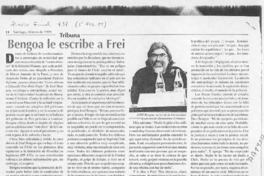 Bengoa le escribe a Frai  [artículo] Antonio J. Salgado.