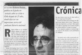 Crónica de un reencuentro  [artículo].