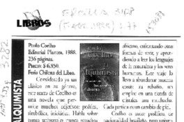 El alquimista  [artículo] Gloria Guerra.