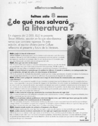 Faltan sólo 8 meses, de qué nos salvará la literatura?  [artículo] Carola Solari.