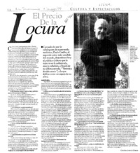 El precio de la locura  [artículo] Carolina Andonie Dracos.