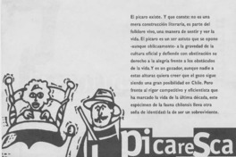 La picaresca chilena  [artículo] Pía Rajevic.