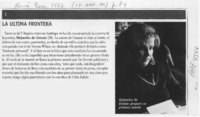 La última frontera  [artículo].