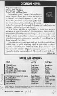 Decisión naval  [artículo] Helmuth Steil.