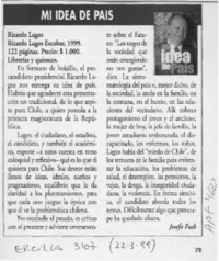 Mi idea de país  [artículo] Josefa Fush.