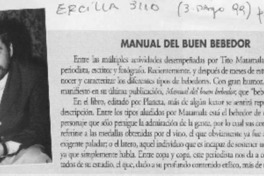 Manual del buen bebedor  [artículo].