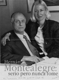 Hernán Montealegre, serio pero nunca fome  [artículo].