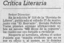 Crítica literaria  [artículo] José-Christian Páez.