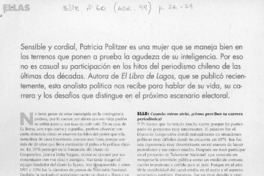 El ojo perspicaz  [artículo] Carola Solari.