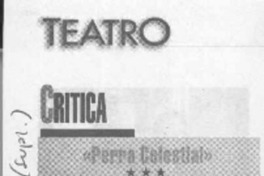 "Perra celestial"  [artículo] Pedro Labra.