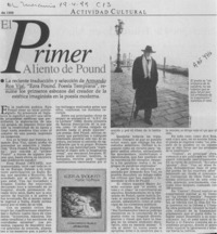 El Primer aliento de Pound