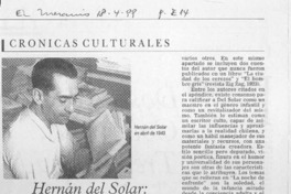 Hernán del Solar, el crítico-narrador  [artículo].
