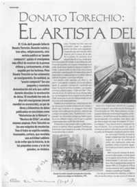 Donato Torechio, el artista del dato  [artículo].