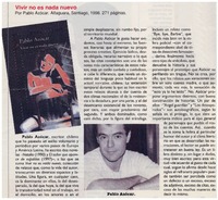 Vivir no es nada nuevo