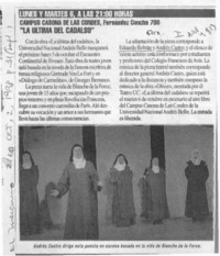 "La Ultima del cadalso"  [artículo].