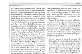 Don Andrés Bello y la música  [artículo] Luis Merino Montero.