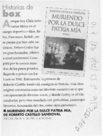 Historias de box  [artículo].