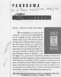 Chile, cartas con historia  [artículo].