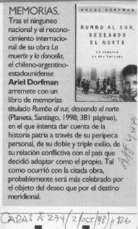 Memorias  [artículo].