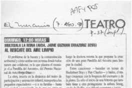 Al rescate del aire limpio  [artículo].