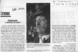 "Sebastopol", el manifiesto del desierto  [artículo] Claudia Guzmán V.