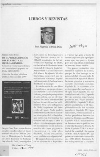 De la "regeneración del pueblo" a la huelga general  [artículo] Eugenio García-Díaz.