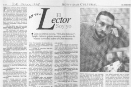 El lector soy yo  [artículo] Carolina Andonie Dracos.