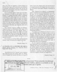 La iglesia en la historia de Arica