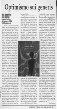 Optimismo sui generis