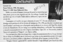 Contrapartes  [artículo] Rosa María Verdejo.