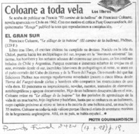 Coloane a toda vela