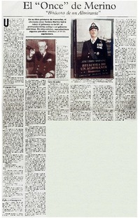 El "once" de Merino