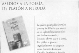 Asedios a la poesía  [artículo].