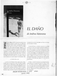 El daño  [artículo] Loreto Chávez Orellana.