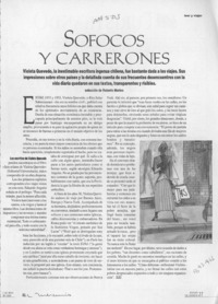 Sofocos y carrerones  [artículo] Roberto Merino.