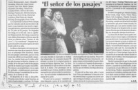 "El señor de los pasajes"  [artículo] L. A. M.