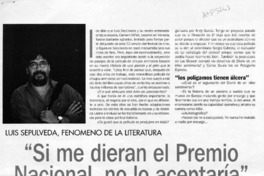 "Si me dieran el Premio Nacional no lo aceptaría"  [artículo] Marcia Scantlebury.