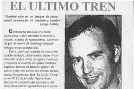 El último tren  [artículo] Marcelo Zurita.